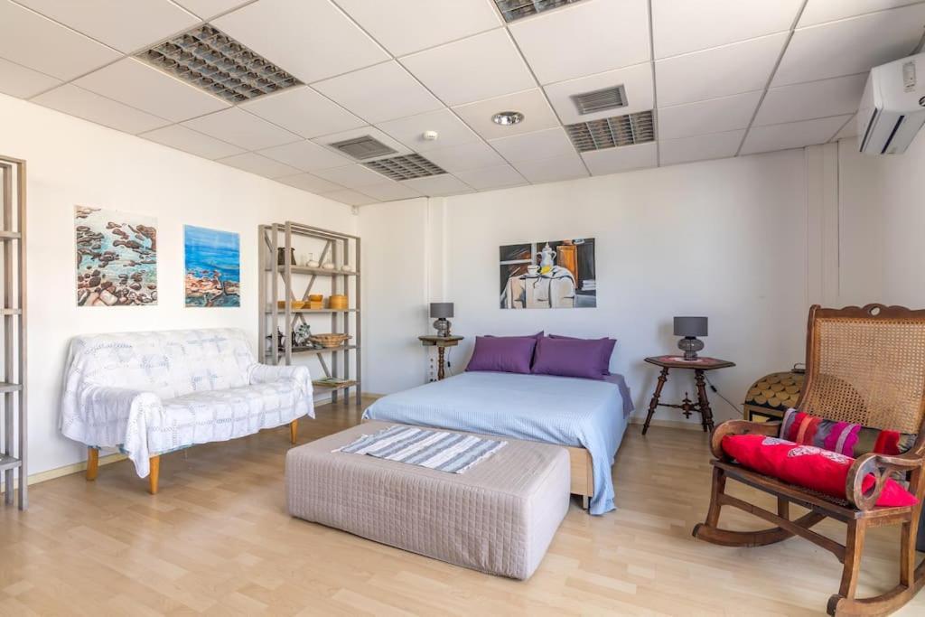 Downtown Spacious Loft Apartment Just 3 Minutes From City Centre Iraklio Eksteriør billede