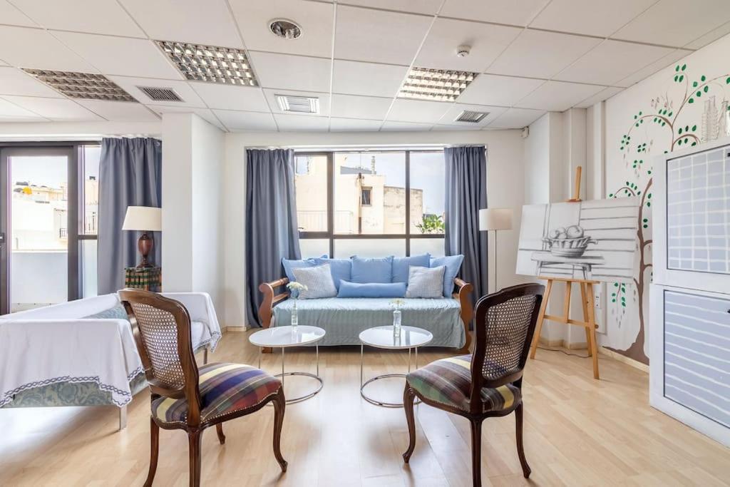 Downtown Spacious Loft Apartment Just 3 Minutes From City Centre Iraklio Eksteriør billede